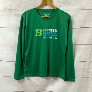 Berkeley California half marathon 2019 running long sleeve technical shirt Large